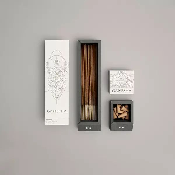 Custom Incense Boxes Silver Edge Packaging - Gradient Illustrations - Perfect Mobile Collection