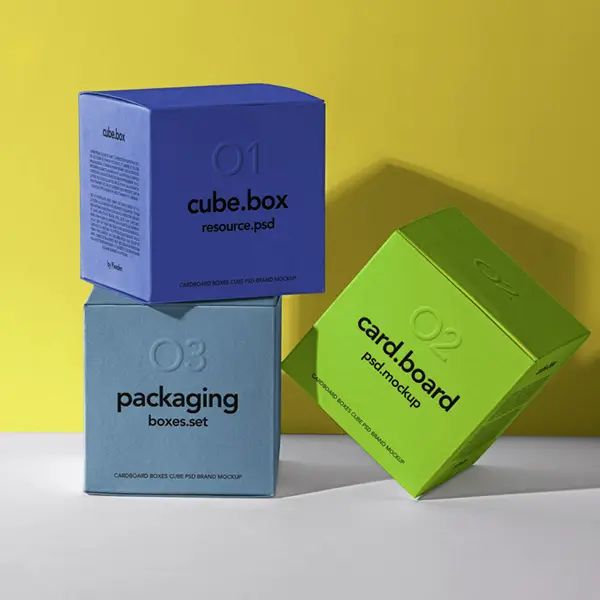 Custom Cardboard Cube Packaging Boxes Custom Packaging Boxes - Dark Wallpaper Collection - High Resolution Quality