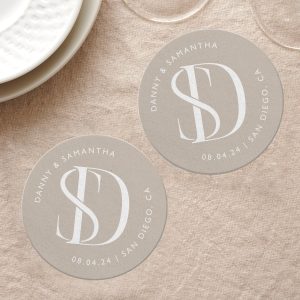 Full Color Monogram Coaster