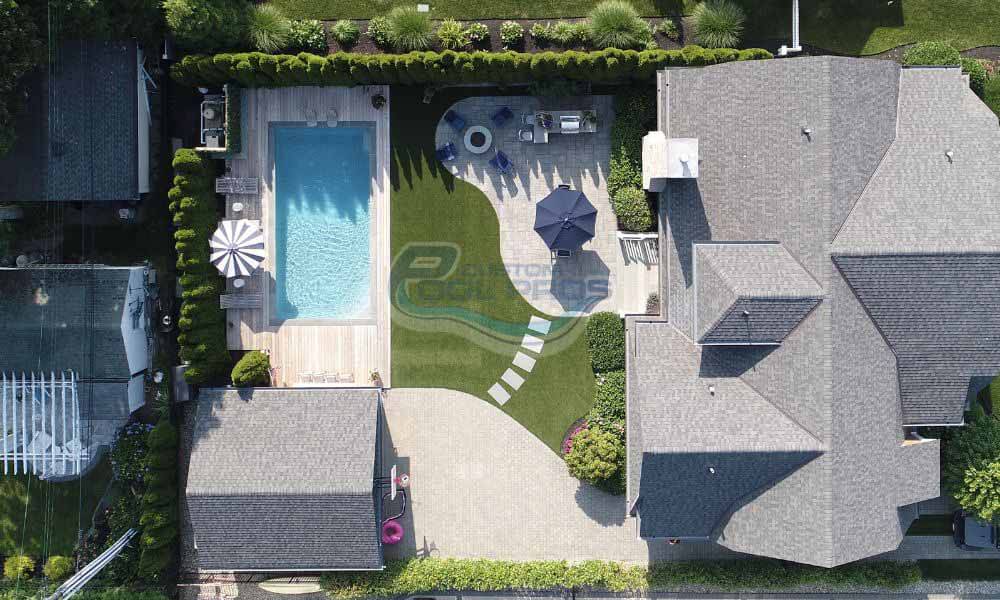 Artistic freedom in inground pool shapes