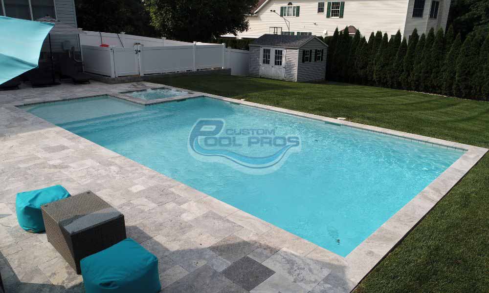 Exquisite inground pool craftsmanship