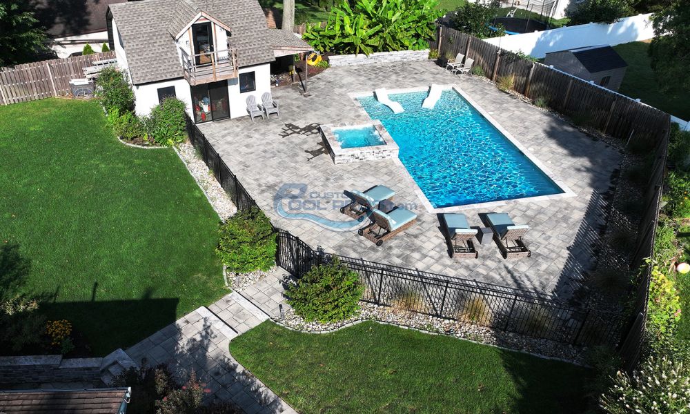 gunite pool & patio installation in High Bridge NJ