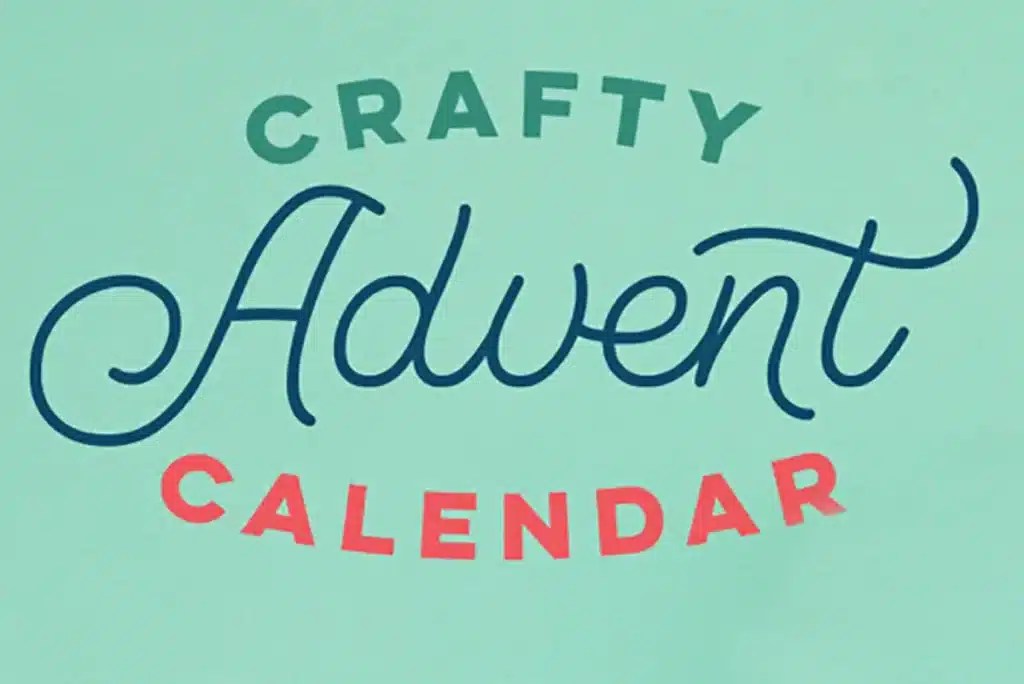Crafty advent calendar.