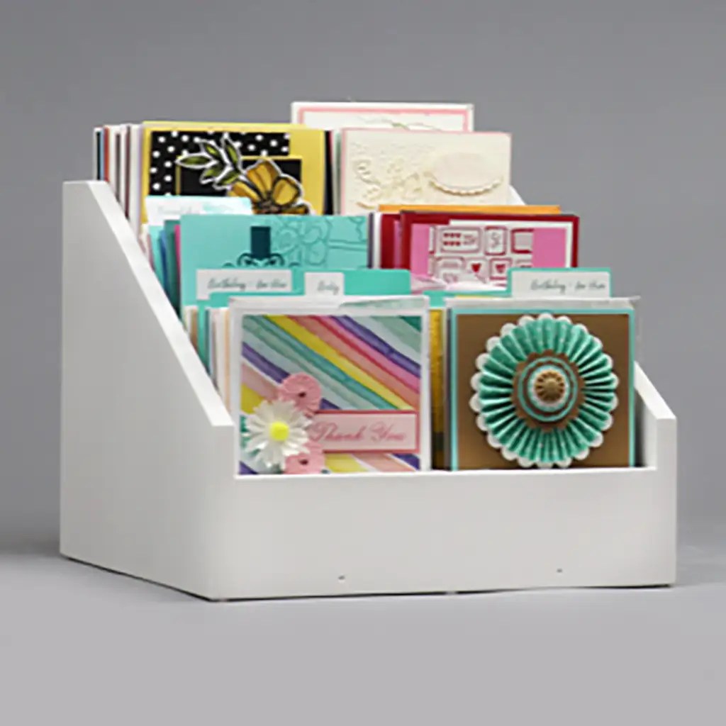 Stamp N Storage Card Racks - Organization Hacks #11.