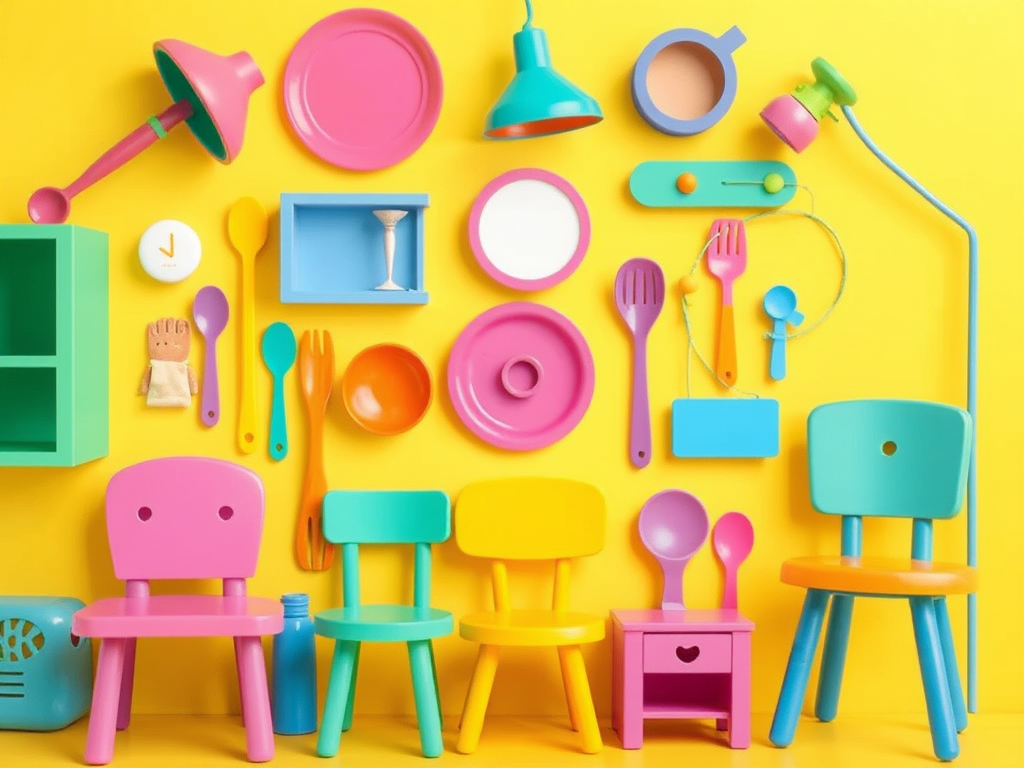 🧺 Household Items Flashcards Fun