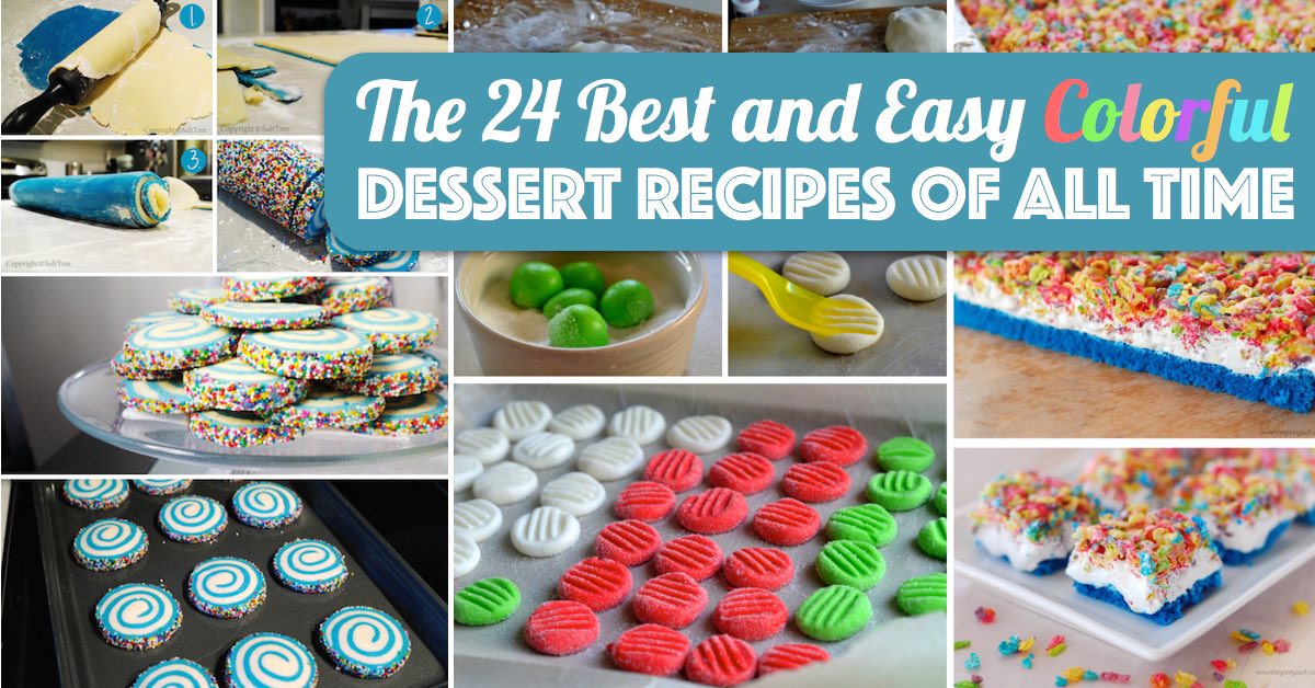 We earn a commission for products purchased through some links in this article. The 24 Best And Easy Colorful Dessert Recipes Of All Time Cute Diy Projects