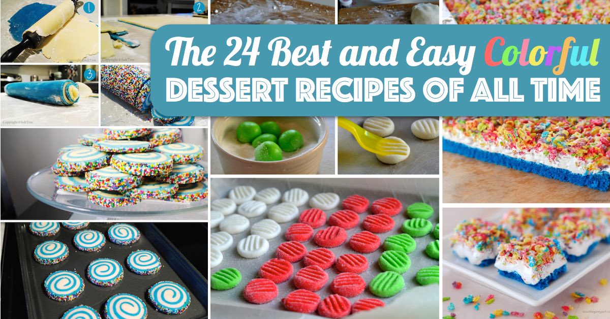 Welcome to a fun little baking video! The 24 Best And Easy Colorful Dessert Recipes Of All Time Cute Diy Projects