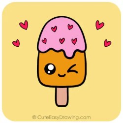 How to Draw Cute Ice Creams