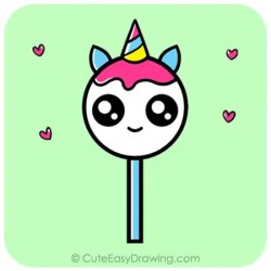 How to Draw Cute Lollipops