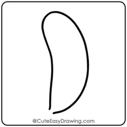 How-to-Draw-a-Cute-Banana-Step-2