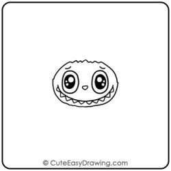 Labubu Drawing Step 5
