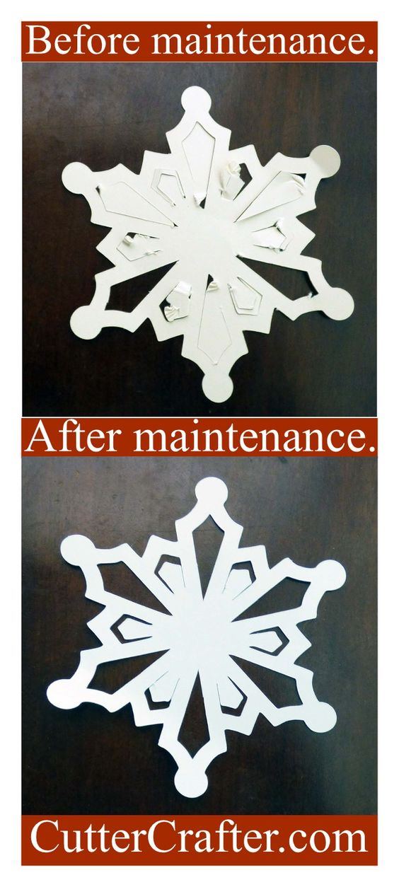 10 Cutter Maintenance Tips-Cricut-Silhouette-Pazzles-ScanNCut-KNK