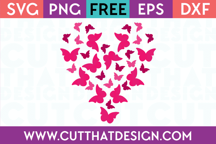 Download Half sunflower svg & png craft cut file with butterfly & heart designs. Free Butterfly Svg Files By Cut That Design Free SVG