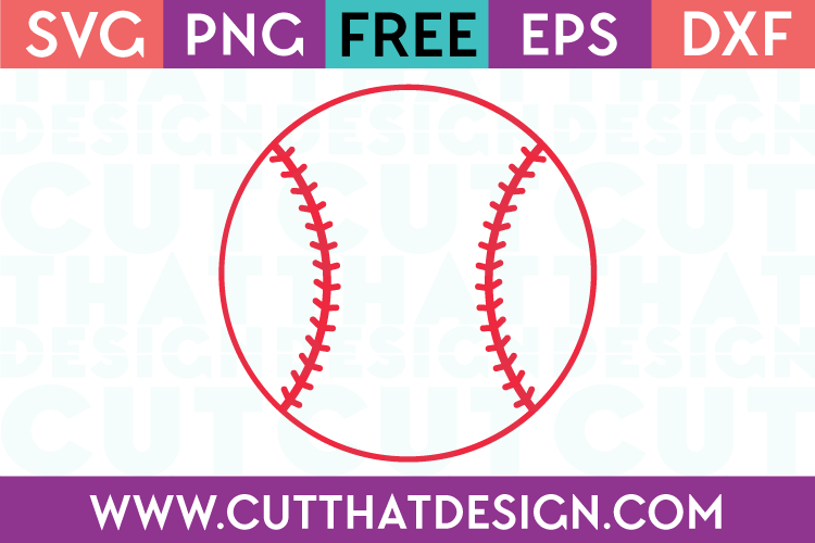 What are some ideas for cricut projects using a free svg? Free Svg Baseball Design Cut That Design