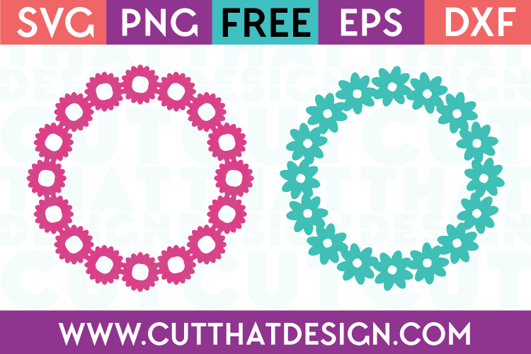 Each round monogram is available in any color. Free Circle Frames Svg Files By Cut That Design