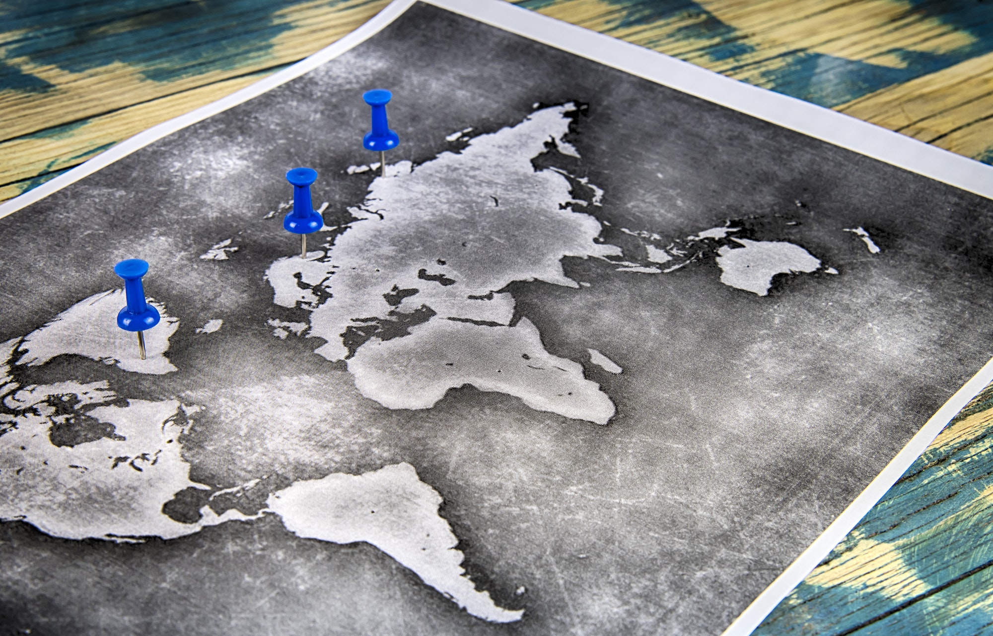 world map