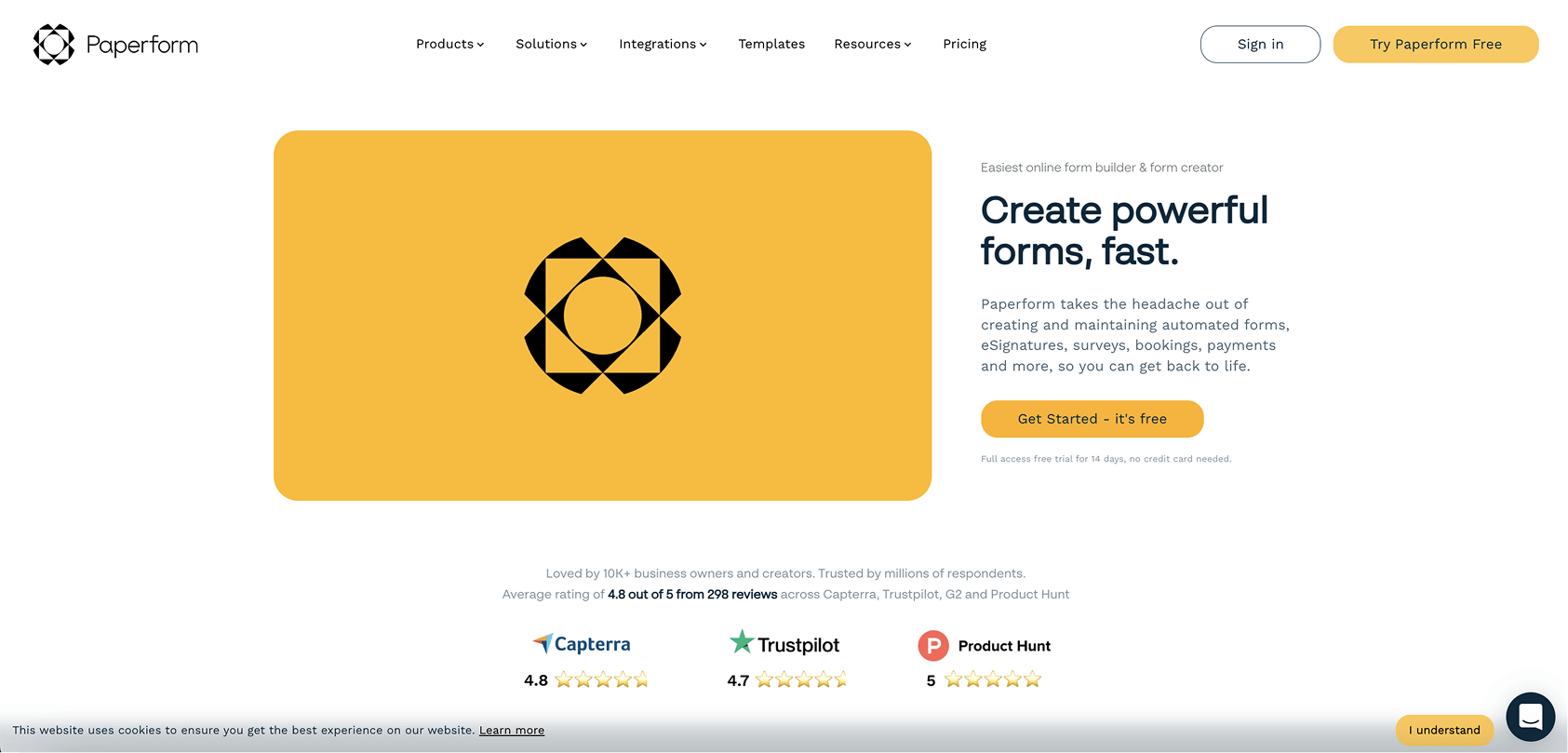 Website After Paperform 1