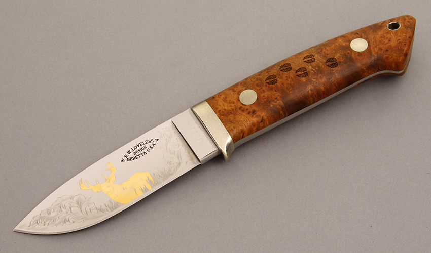 Beretta Knives Loveless Design Hunter - KLC08514 - Secondary Knife