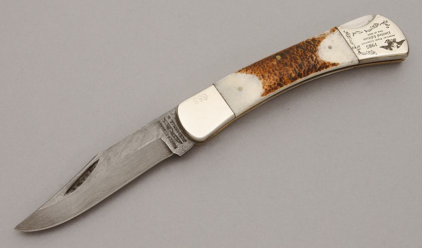 Parker-Edwards Damascus Lockback Folder - KLC10858 - Secondary