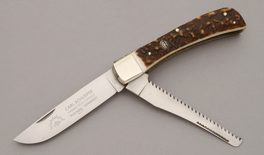 Carl Schlieper Eye Brand Model 99S-DS Two Blade Folder - KLC10907