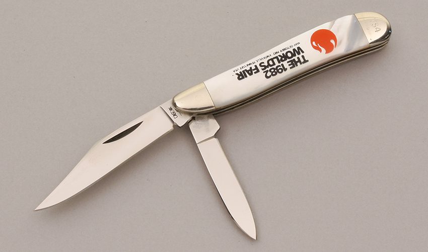 Case Cutlery 1982 World's Fair Peanut - KLC11866 - Secondary Knife