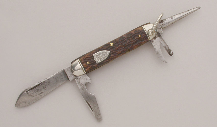 Ulster Knives Model 1502 Boy Scout Knife - KLC13207 - Secondary