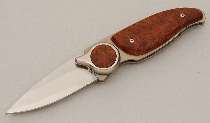 Hiro Knives Rotating Button Lock Folder - KLC15614 - Secondary