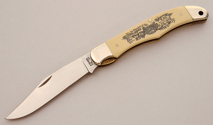 Schrade Cutlery Turtle Commemorative Scrimshaw - KLC16350