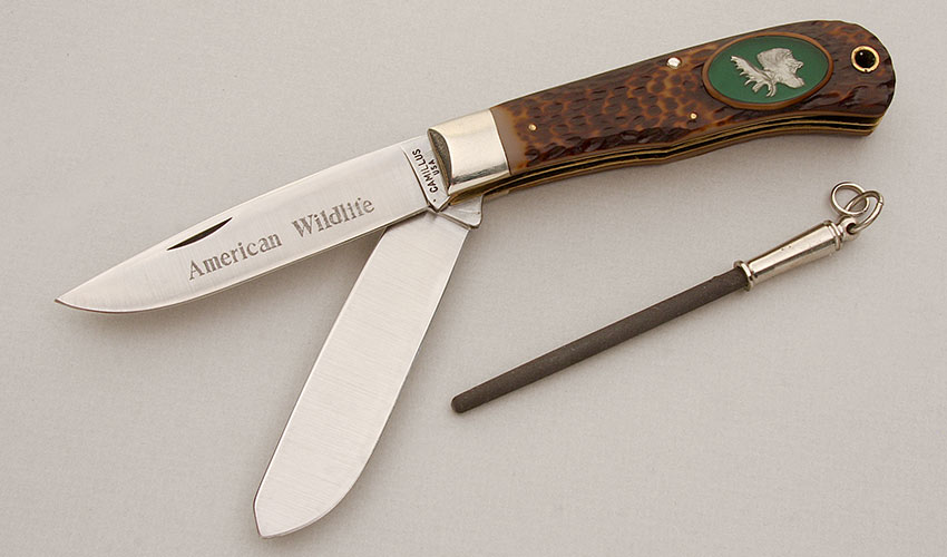 Camillus Cutlery Wildlife Series Trapper Moose - KLC16545