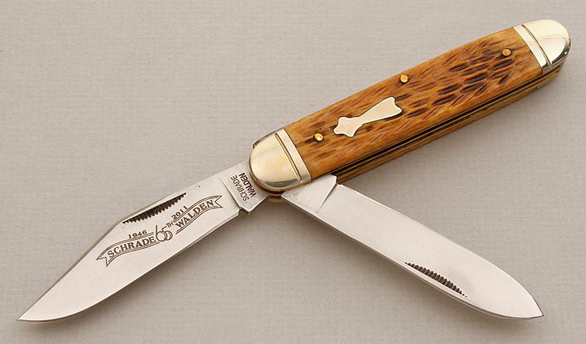 Schrade Cutlery Walden 65th Anniv. Cigar Jack - KLC16615