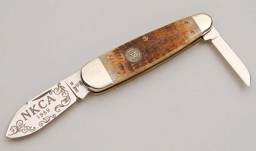DEUXIEME CLASSE - kk☆ Case Cutlery 62070 Sleeveboard NKCA 1989 - KLC17542 - Secondary