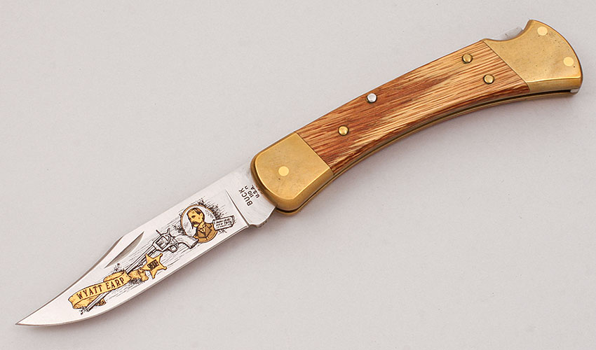 Buck Knives Model 110 Wyatt Earp Limited - KLC18851 - Secondary