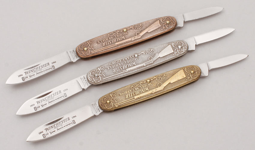 Winchester Knives Model 94 100th Anniversary Set - KLC19629