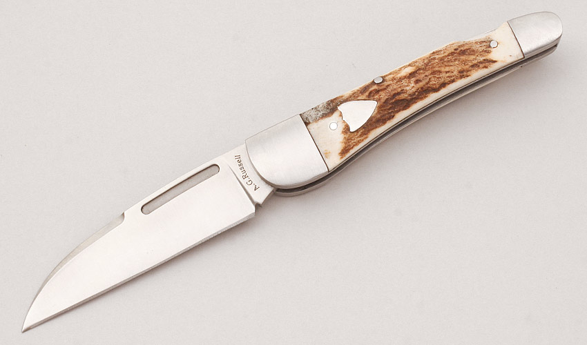 A.G. Russell Wharncliffe Lockback - KLC19688 - Secondary Knife Market