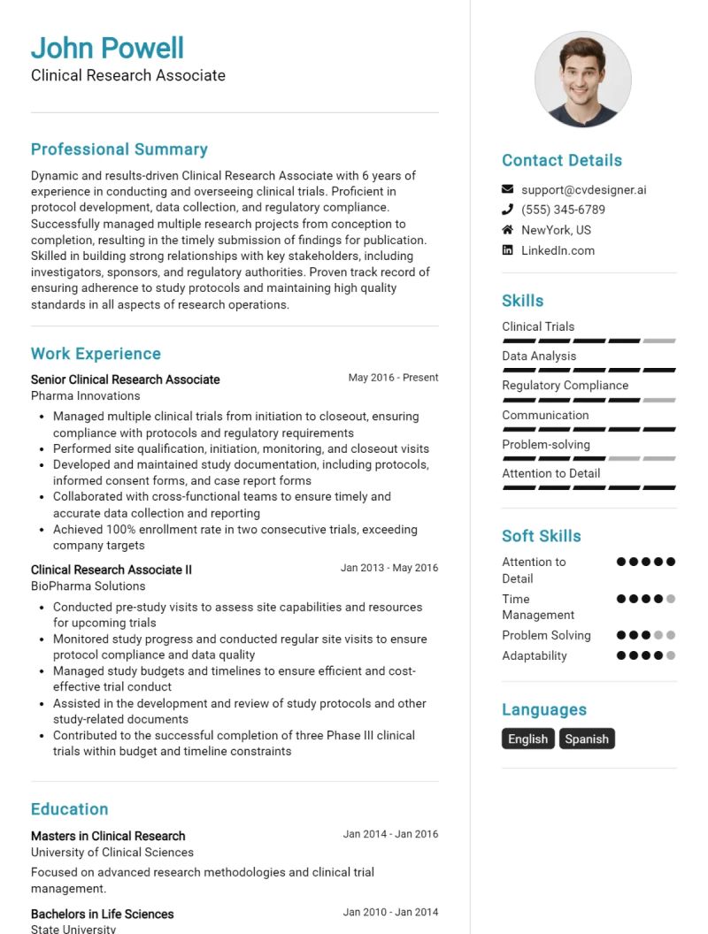 Research Associate Cv Example Guide Stand Out - Download Incredible Space Picture | Mobile