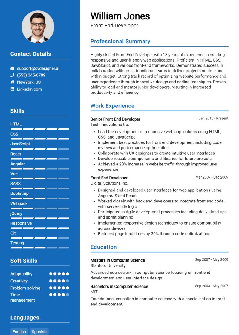 Front End Developer Cv Examples Guide For 2026 - Gorgeous Space Texture - High Resolution