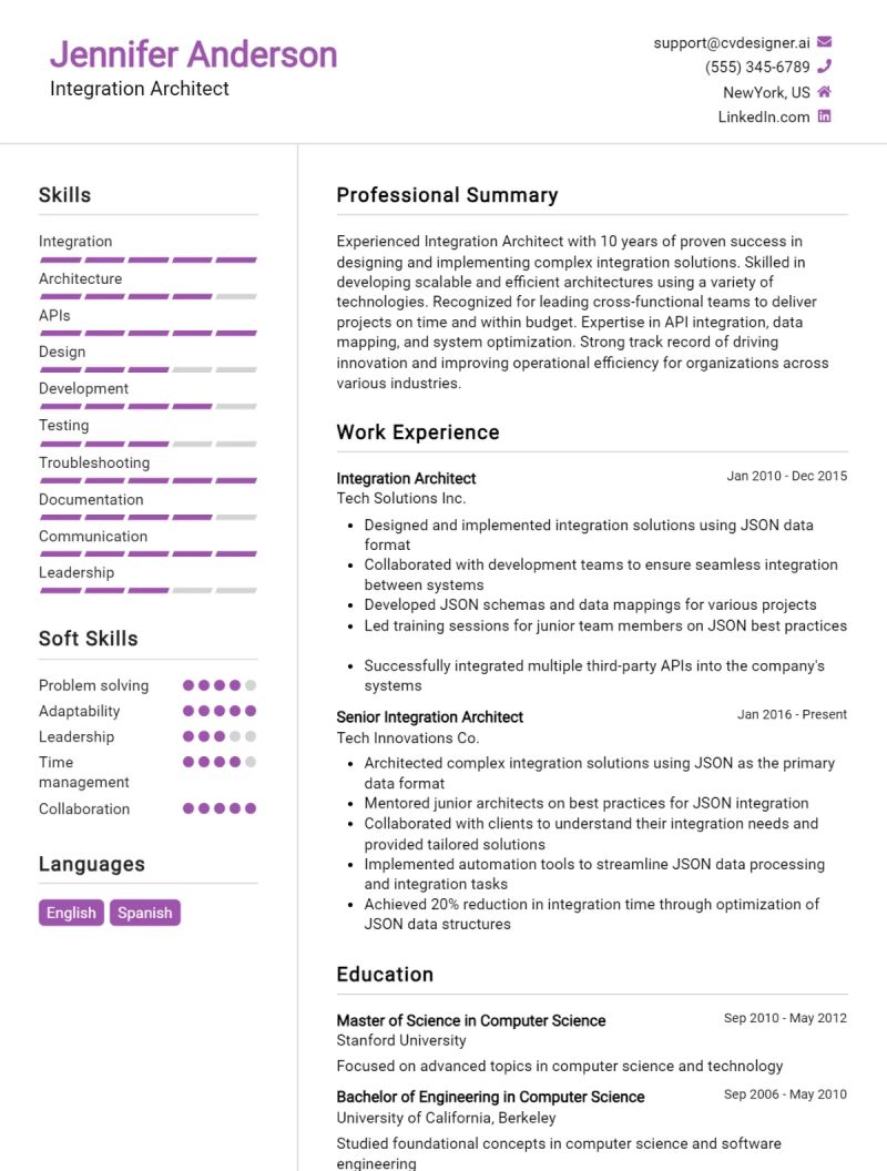 Lead Architect Cv Example For 2024 Top Tips Samples Cvdesigner Ai - Download Perfect Gradient Photo | Mobile
