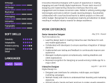 Interactive Designer Resume Example For 2024 Free Examples Cvdesigner Ai
