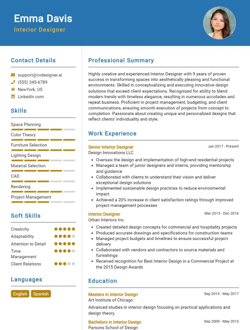 Cv Interior Design Rida Design Interior - Best Nature Arts in 4K