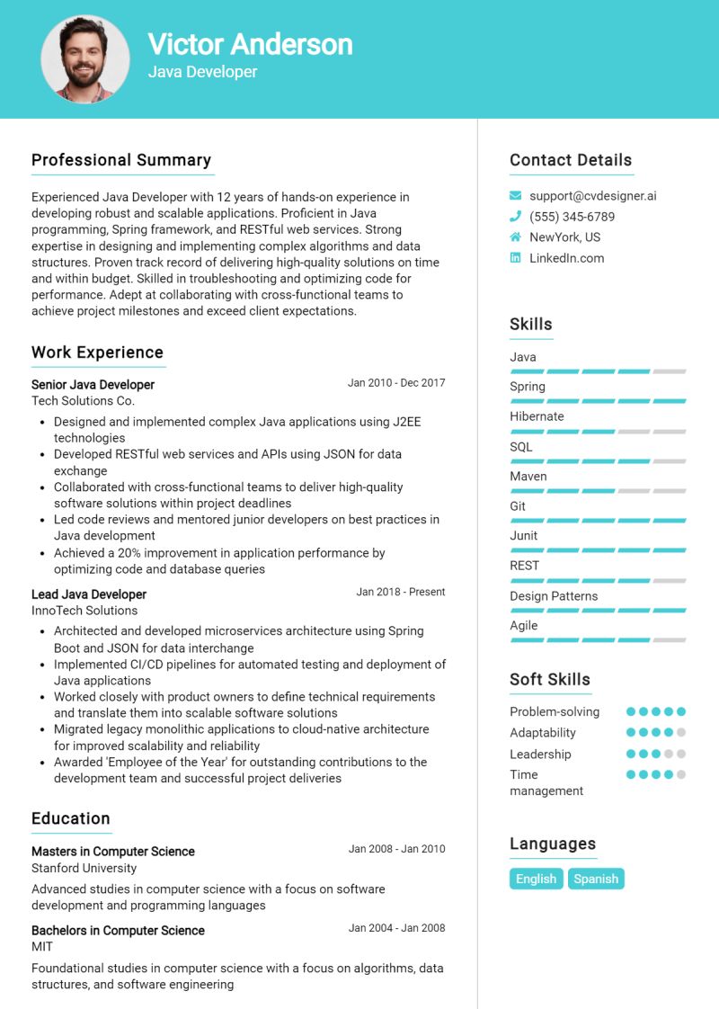 Linkedin Application Developer Resume Examples Resumecat - High Resolution Minimal Photos for Desktop