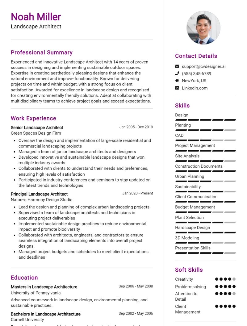Architect Cv Example - Best Space Photos in HD