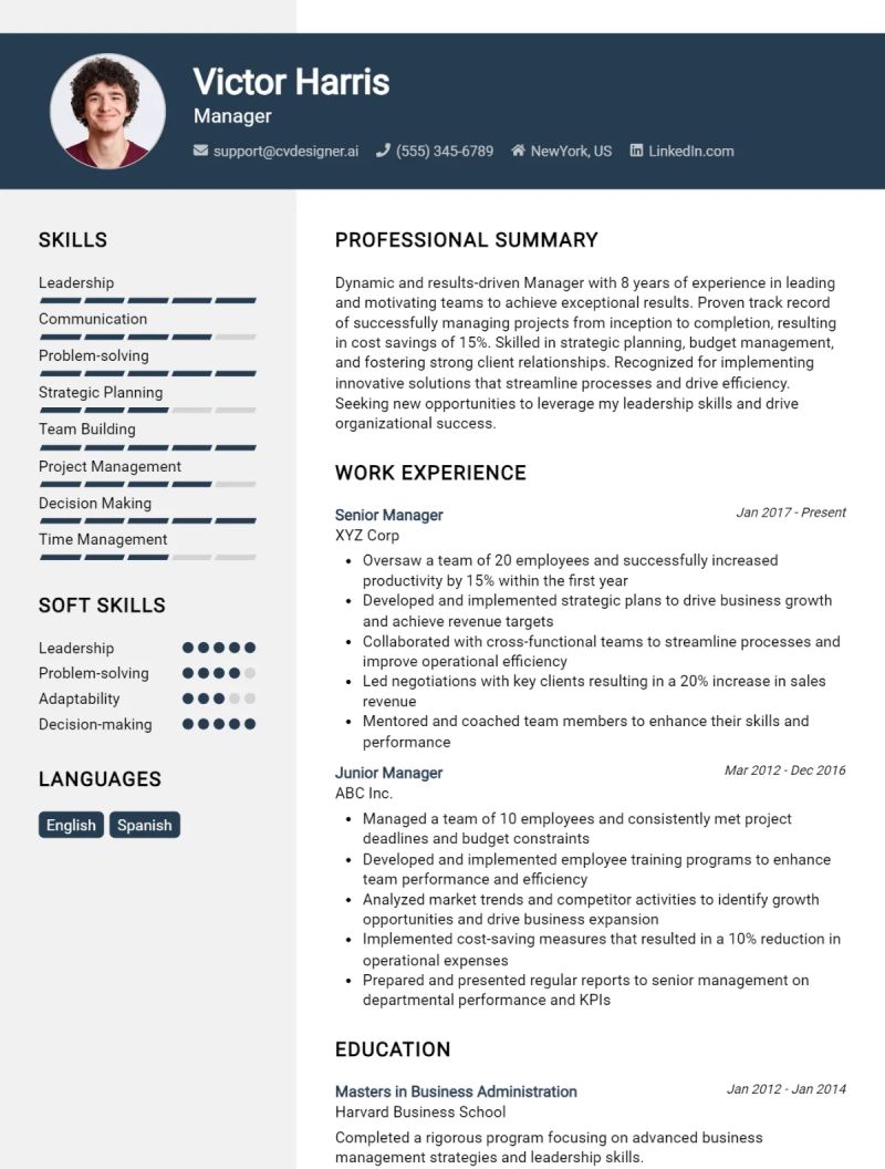 It Manager Cv Examples Guide For 2024 - Download Modern Geometric Wallpaper | Mobile