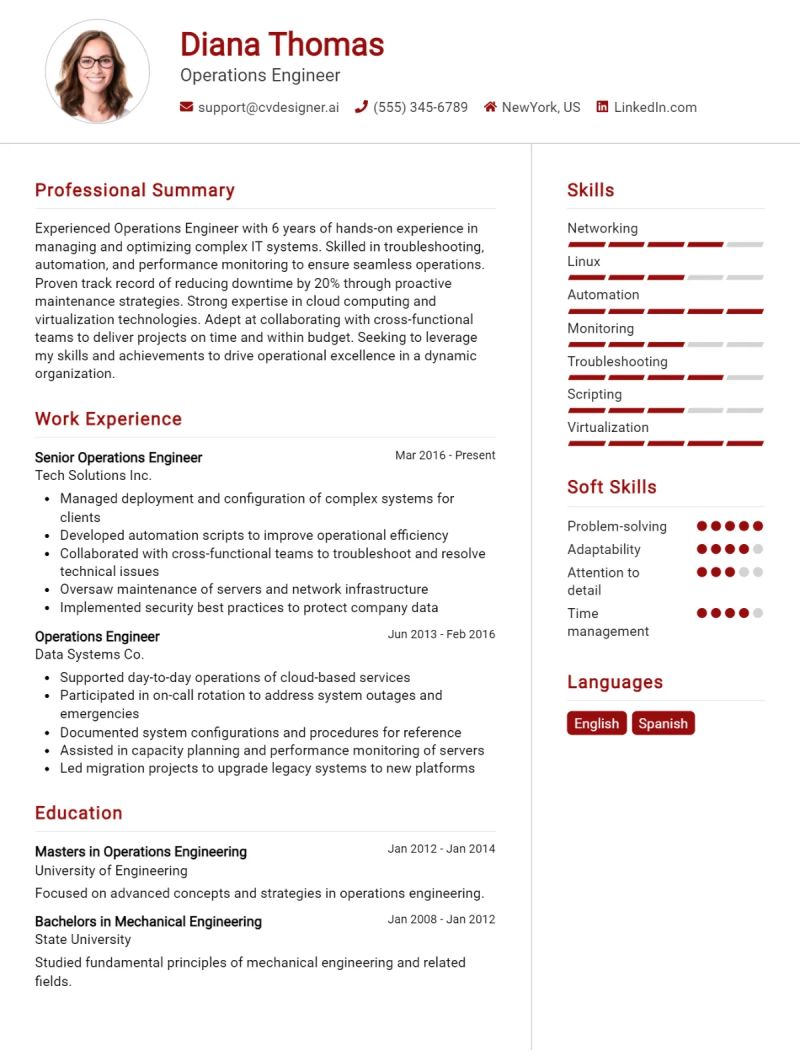 Reliability Engineer Cv Example For 2024 Top Tips Samples - Elegant Mountain Texture - 8K
