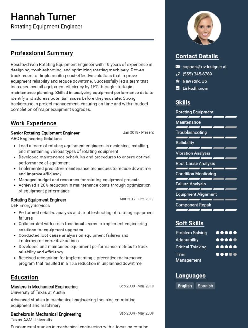 Rotating Equipment Engineer Cv Examples Template 20 Tips - Download Artistic Landscape Photo | Full HD
