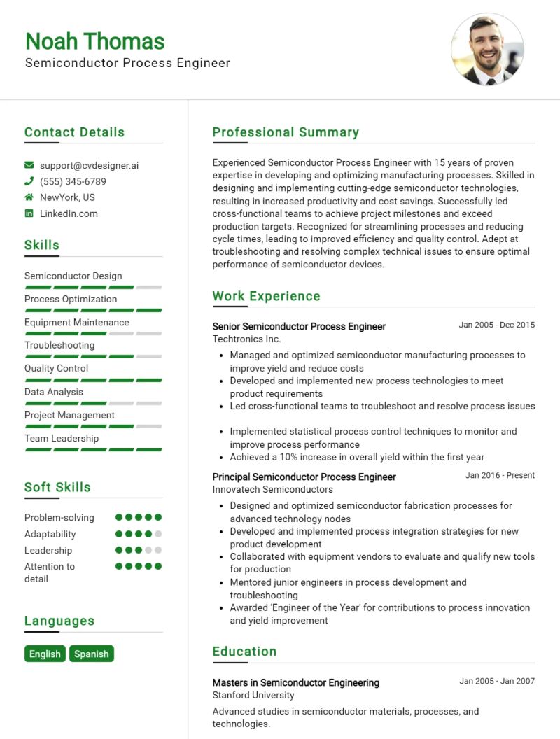 Process Engineer Cv Examples Guide For 2026 - Colorful Image Collection - 8K Quality