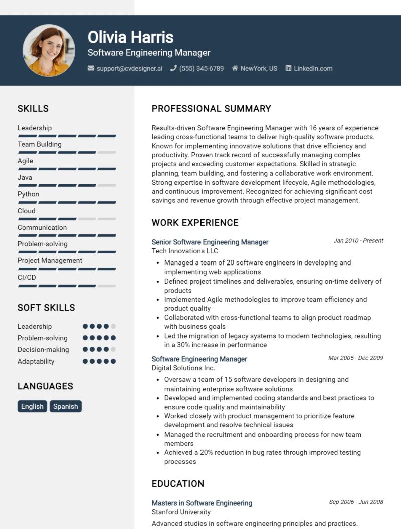 Software Engineering Manager Resume Cv Example And Writing Guide - Professional Ultra HD Mountain Backgrounds | Free Download