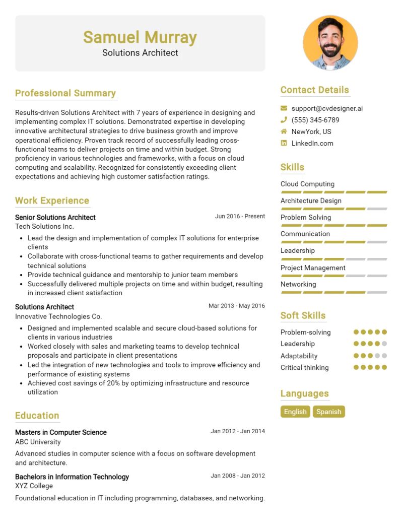 Technology Architect Cv Examples Template 20 Tips - Best Geometric Illustrations in HD