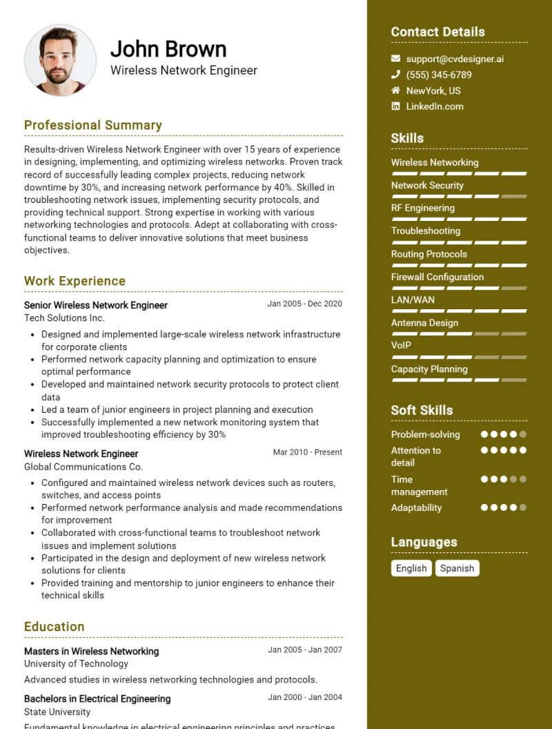 Network Engineer Cv Job Description Sample Guide - Best Mountain Photos in Full HD