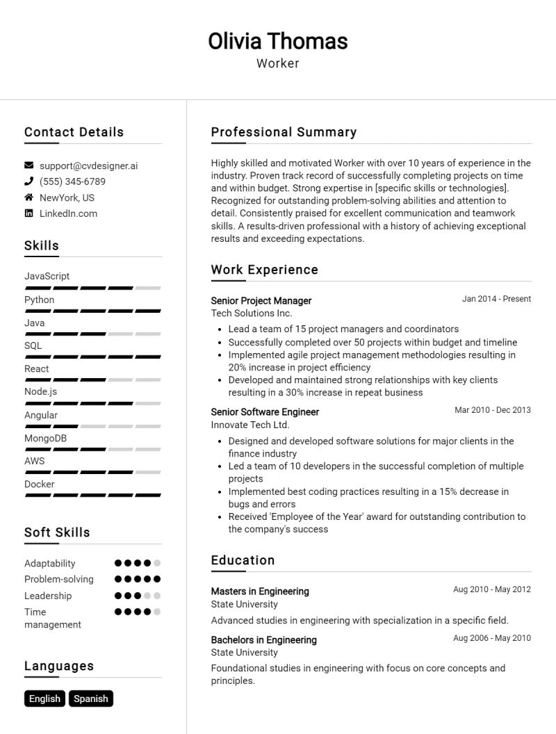 Temp Cv Example Temporary Worker Guide Get Hired - HD Gradient Pictures for Desktop