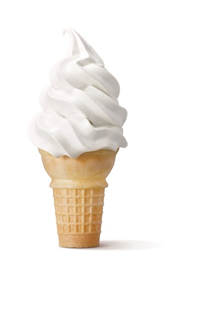 McDonald's vanilla cone